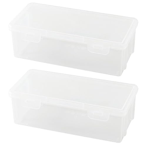 ZHENNB Clear Hard Pencil Case Hohe Kapazität Stiftkoffer Farbiger Organizer Box Für Sketch Art Marker Aquarell Stift Tragbarer Bleistift Organizer von ZHENNB