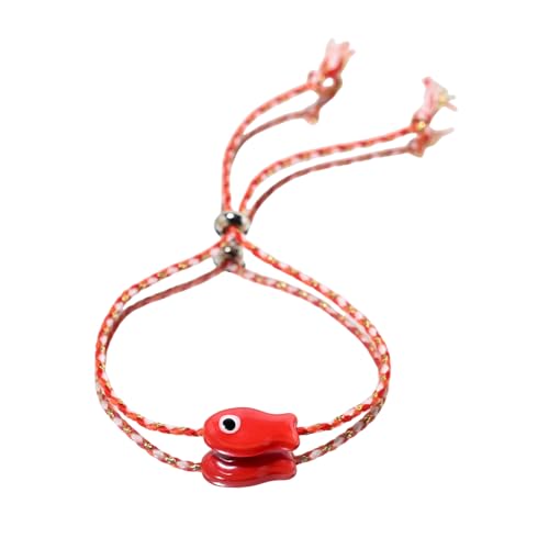 ZHENNB Einstellbare Keramikfisch Perlenarmband Styles Schmuck Für Frauen Und Mädchen Vielseitiges Handgelenks Accessoire Styles Keramikschmuck von ZHENNB