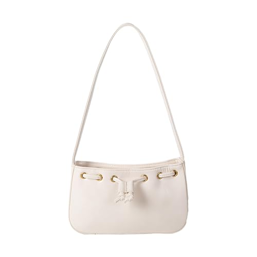 ZHENNB Feste Farb Achselhöhle Tasche Für Frauen Handtasche Einfache Schulter PU Leder Unterarm Einkaufsbeugung Pendeln Frauen Schulter Mode Achsel von ZHENNB