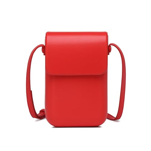 ZHENNB Frauen Mann Handy Umhängetasche Vertikale Botenbeutel Telefonbeutel PU Leder Crossbody Für Tägliche Frauen Telefonbeutel Mann Schulter Vertikaler Crossbody Für Täglich Jeden Tag von ZHENNB