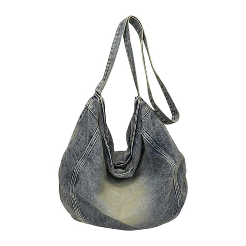 ZHENNB Frauen Umhängetasche Denims Crossbody Modet Satchel Großkapazität Messengeryen Jeden Tag Für Tägliche Frauen Schulter Große Kapazität Crossbody Schülern Schule Für Reisen von ZHENNB