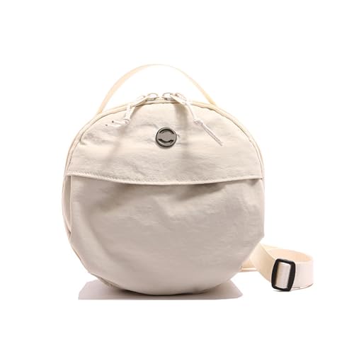 ZHENNB Frauen Umhängetasche Trendige Handtasche Schöne Kleine Runde Einfache Messenger Koreanische Stile Crossbody Für Täglich Schöne Crossbod von ZHENNB