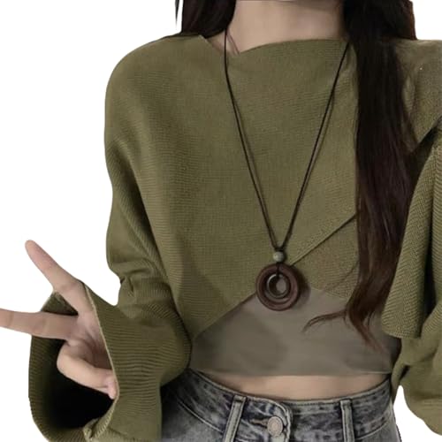 ZHENNB Keramik Schmetterling Anhänger Halskette Handgewebtes Wachskabel Schmuck Ethnische Stile Verstellbare Frauen Accessoire Handgefertigt Keramik Schmetterling Halskette von ZHENNB