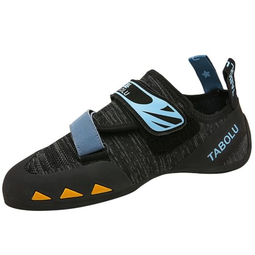 ZHENSI Herren Kletterschuhe Indoor Anfänger Professionelle Boulder Felsklettern Trainingsschuhe,Schwarz,44 EU ZHENSI Herren Kletterschuhe Indoor Anfänger Professionelle Boulder Felsklettern Trainingsschuhe,Schwarz,44 EU von ZHENSI