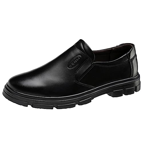 ZHENSI Herren-Kochschuhe rutschfeste Gastronomie-Schuhe Zum Schlupf Wasserdicht Leicht Atmungsaktiv Für Die Küche Arbeitsschuhe,Schwarz,40 EU von ZHENSI
