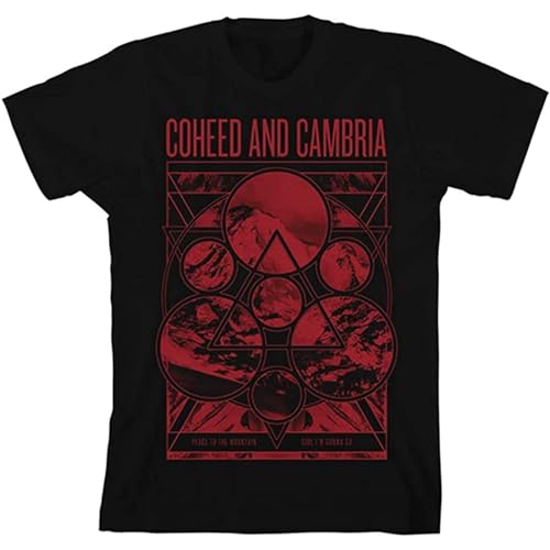 Coheed and Cambria Men's Mountain Peace Slim Fit T Shirt Size M von ZHENWA