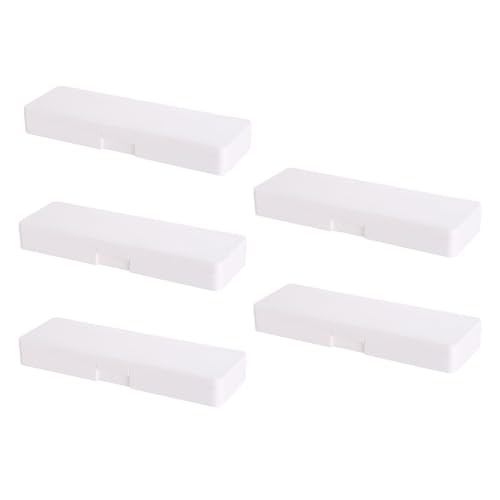 ZHGFXIN 5 PCs Praktische Stiftbox Kleine Lagerstätte Plastik Bleistift Gehäusebehälter von ZHGFXIN