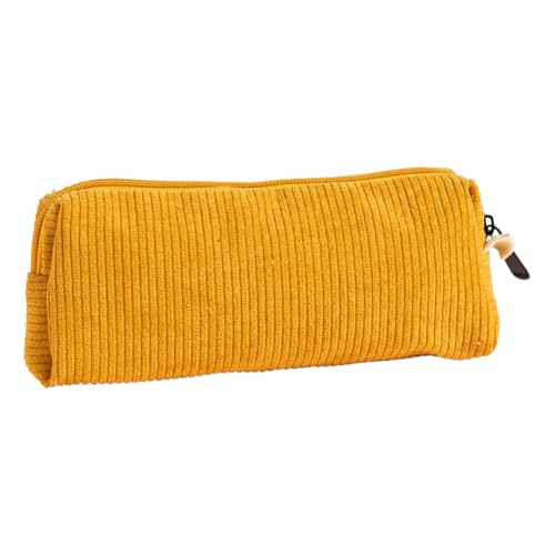 ZHGFXIN Bleistiftkoffer Stifthalter Weicher Cord Stifthalter Einfacher Festes Schreibwerkzeuge Organizer Stoffbeutel Cord Accessoires Tasche von ZHGFXIN