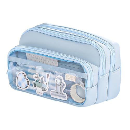 ZHGFXIN Kugelschreiberstift Fall Organisatoren Tasche Multifunktionaler Briefpapierbeutelhalter Student Stiftspeicherbox von ZHGFXIN