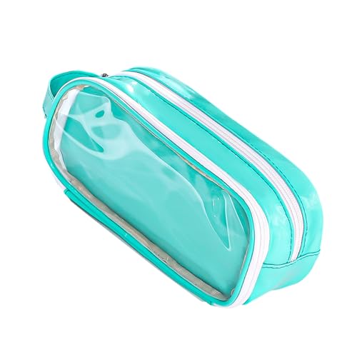 ZHGFXIN Multifunktionaler Bleistiftbeutel Große Kapazität wasserdichte Stiftkoffer Für Kosmetische Reisetiletten Erwachsene Klare Bleistiftkoffer von ZHGFXIN
