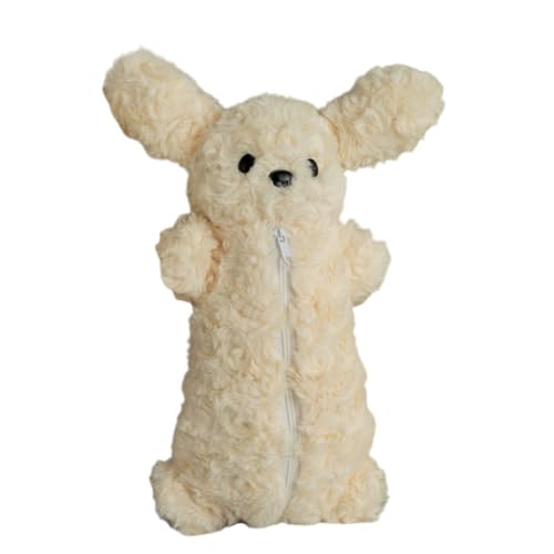 ZHGFXIN Plüschbären Stiftbeutel Große Kapazität Plüsch Bleistiftkoffer Reißverschlussbeutel Make Up Organisatoren Für Mädchen Frauen Reisen Make Up von ZHGFXIN