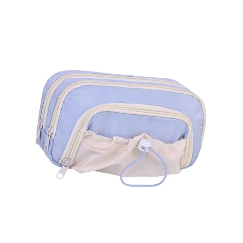 ZHGFXIN Stylische Seilbindungsorganisatoren Mit Mehreren Fächern Geräumige Lagerung wasserdichte Stiftorganisatoren Für Schüler Kinder Draw String Bleistift Hülle Leichtgewicht Carry Carry von ZHGFXIN