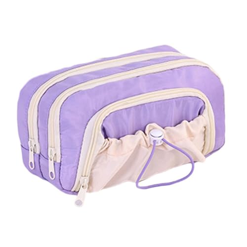 ZHGFXIN Stylische Seilbindungsorganisatoren Mit Mehreren Fächern Geräumige Lagerung wasserdichte Stiftorganisatoren Für Schüler Kinder Draw String Bleistift Hülle Leichtgewicht Carry Carry von ZHGFXIN