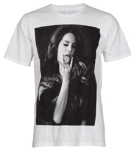 Lana Del Rey Rock Music Short Sleeve Men T-Shirt White S von ZHINAN