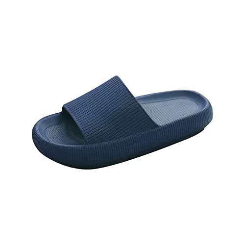 ZHISHIMEIM Badeschuhe Unisex Herren Damen Slippers Badeschlappen Wolke Weicher Boden Rutschfeste Pantoletten Sommer Hausschuhe Badelatschen von ZHISHIMEIM