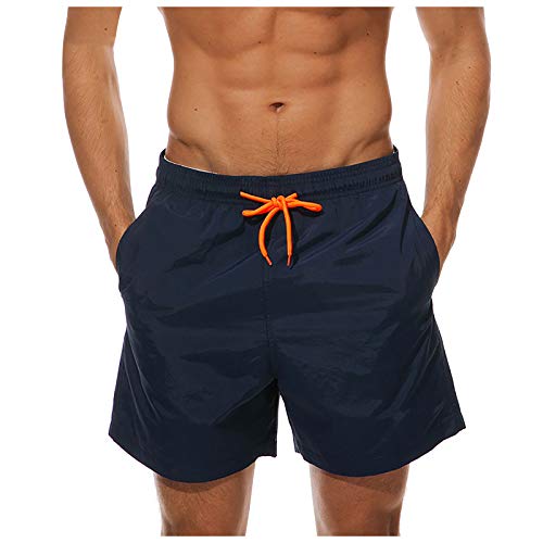 ZHISHIMEIM Herren Schwimmhose Badeshorts Sommer Strand Uv Durchlässige Atmungsaktiv Wasserabweisend Schnelltrockend Badehosen Beachvolleyball Strand Und Surfen von ZHISHIMEIM