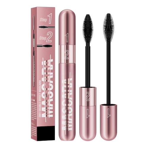 Natürliche Prime Lash Mascara, wasserfeste Braune Volumen Mascara, 4D Seidenfaser Mascara Schwarz für Frauen, extra lang & dick, klumpenfrei, lang anhaltende Formel Natürliche Prime Lash Mascara, wasserfeste Braune Volumen Mascara, 4D Seidenfaser Mascara Schwarz für Frauen, extra lang & dick, klumpenfrei, lang anhaltende Formel von ZHJZFZ