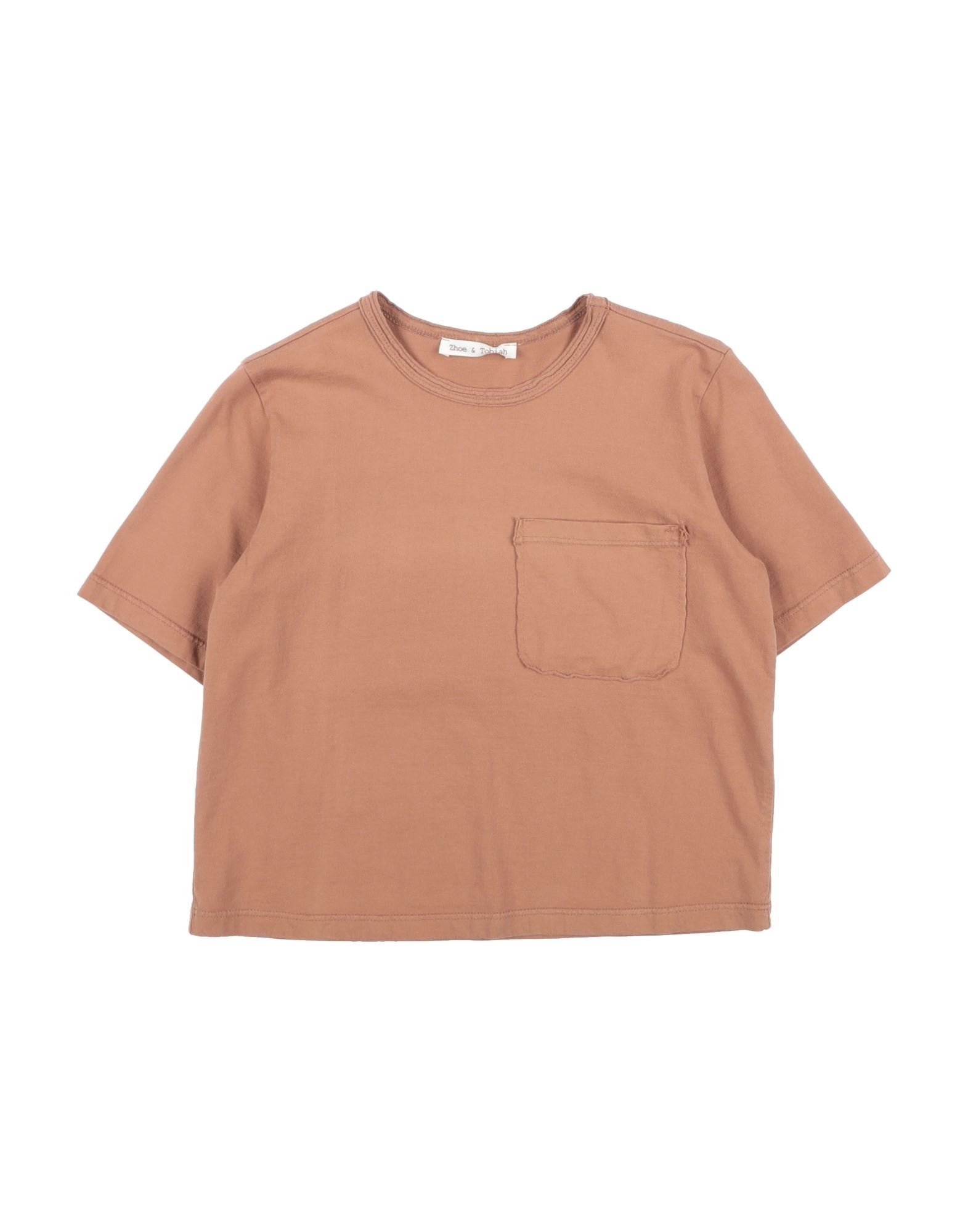 ZHOE & TOBIAH T-shirts Kinder Braun von ZHOE & TOBIAH