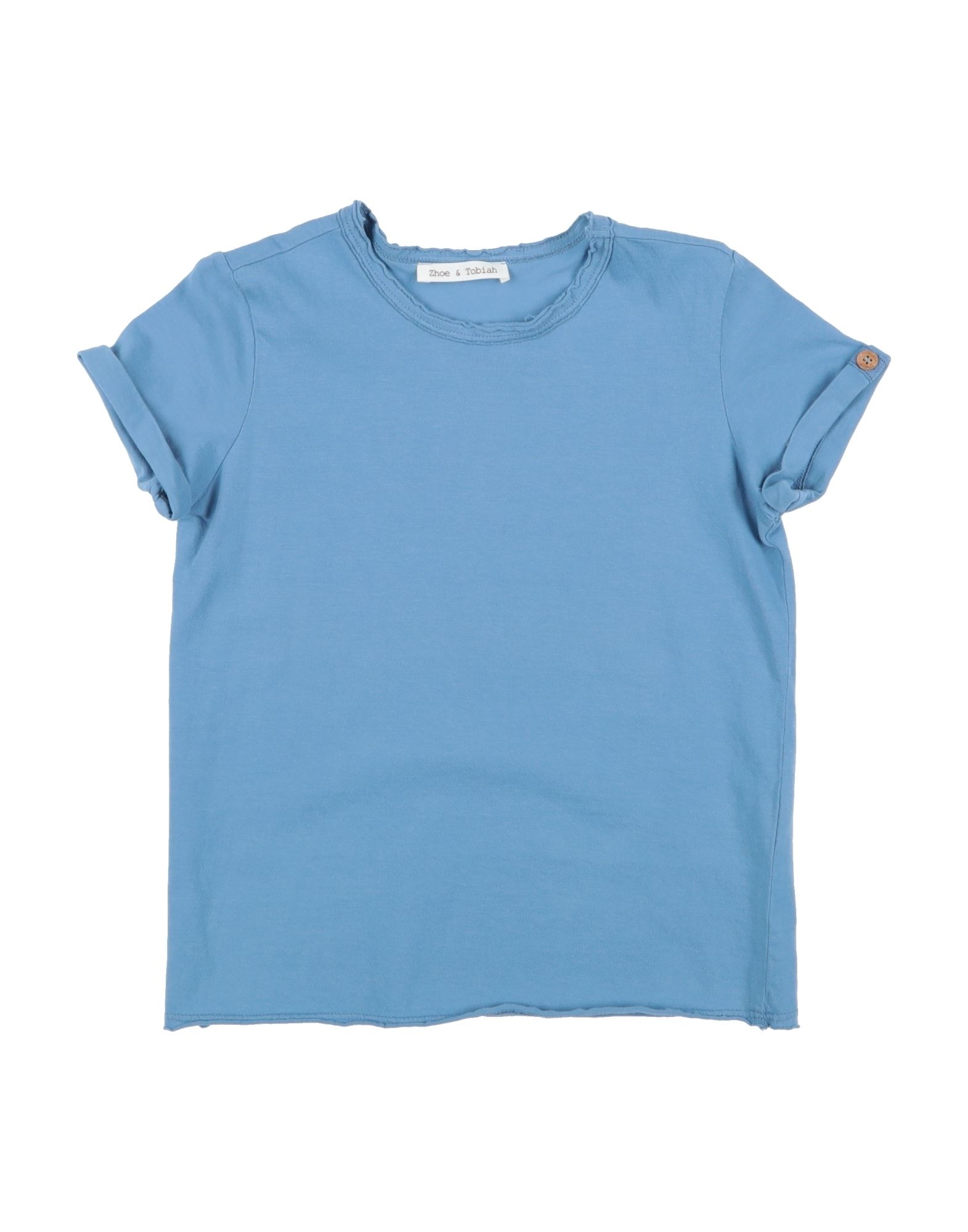 ZHOE & TOBIAH T-shirts Kinder Taubenblau von ZHOE & TOBIAH