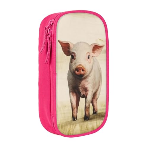 ZHONGSK Federmäppchen mit großem Fassungsvermögen, niedliches Federmäppchen mit Fächern, Doppelreißverschluss, Federmäppchen für Studenten, Kinder, Jungen und Mädchen, vielseitiger Organizer für von ZHONGSK