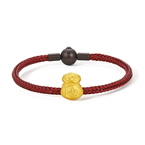 ZHOU LIU FU 24 Karat Gold Armbänder Charm Armbänder Glück Gold Armkette Schmuck Geschenk für Damen Mutter Tochter 17cm A1611785 ZHOU LIU FU 24 Karat Gold Armbänder Charm Armbänder Glück Gold Armkette Schmuck Geschenk für Damen Mutter Tochter 17cm A1611785 von ZHOU LIU FU