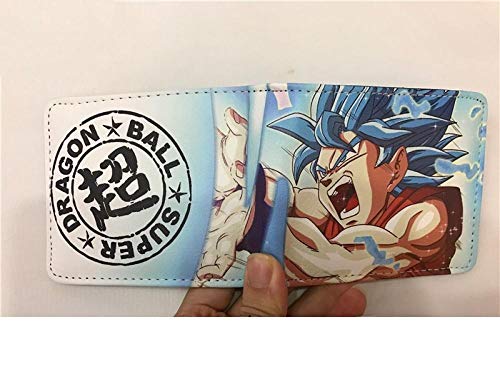 ZHOUBIN Geldbörse Anime Dragon Ball Short Color PU Manga brieftasch münzfach Kreditkarte ausweis kartenhüllen Geldtasche Wallet Brieftasche portmonee von ZHOUBIN