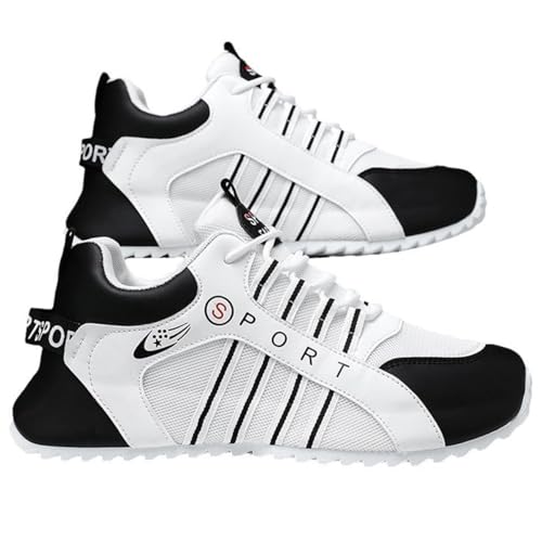 ZHOUPULP Herren Sneaker Sport-Lifestyle Chunky Design PU-Leder & Mesh Atmungsaktiv Bequeme Freizeitschuhe 006 Schwarz EU 40 ZHOUPULP Herren Sneaker Sport-Lifestyle Chunky Design PU-Leder & Mesh Atmungsaktiv Bequeme Freizeitschuhe 006 Schwarz EU 40 von ZHOUPULP