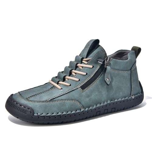 ZHOUPULP Herren rutschfeste Leder-Loafer Leichte atmungsaktive Slip-On-Anzugschuhe für Spaziergänge, Büro und Reisen Grün EU 39 ZHOUPULP Herren rutschfeste Leder-Loafer Leichte atmungsaktive Slip-On-Anzugschuhe für Spaziergänge, Büro und Reisen Grün EU 39 von ZHOUPULP