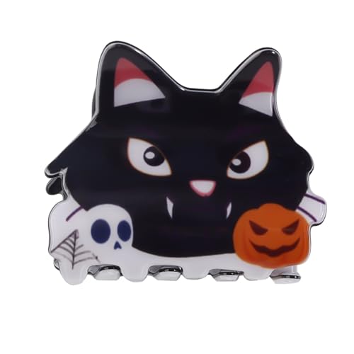 ZHOUSUFEN Haarklammern, Halloween-Thema, Haarklammern, Hexe, Kürbis, Haarspangen, starker Halt, Haarnadel für Mädchen ZHOUSUFEN Haarklammern, Halloween-Thema, Haarklammern, Hexe, Kürbis, Haarspangen, starker Halt, Haarnadel für Mädchen von ZHOUSUFEN