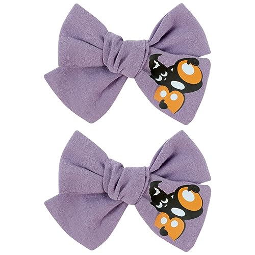 ZHOUSUFEN Haarspangen-Set mit Schleife, für Babys, Mädchen, Halloween-Thema, festliches Haar-Accessoire für Kleinkinder ZHOUSUFEN Haarspangen-Set mit Schleife, für Babys, Mädchen, Halloween-Thema, festliches Haar-Accessoire für Kleinkinder von ZHOUSUFEN