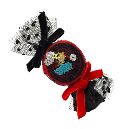ZHOUSUFEN Halloween Candy Haarspange für Frauen Entenschnabel Haarspange Haarnadel Mädchen Seitenclip Urlaub Haarspangen für Kinder von ZHOUSUFEN