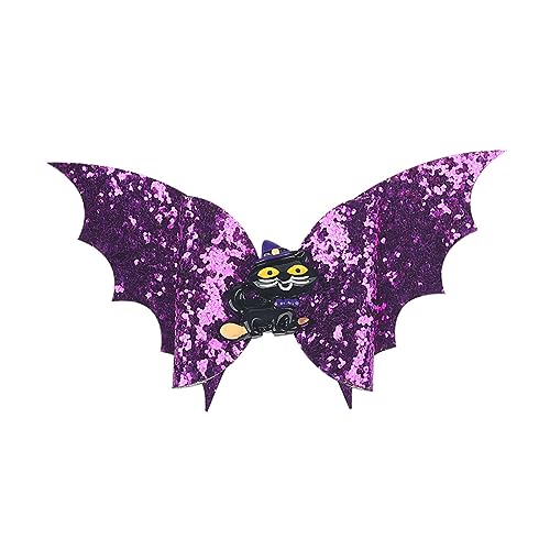 ZHOUSUFEN Halloween-Haarschleife, Haarnadeln, Halloween-Haarschleifen, Fledermaus-Muster, Boutique-Clip, Halloween-Haarspange, Zubehör für Mädchen ZHOUSUFEN Halloween-Haarschleife, Haarnadeln, Halloween-Haarschleifen, Fledermaus-Muster, Boutique-Clip, Halloween-Haarspange, Zubehör für Mädchen von ZHOUSUFEN
