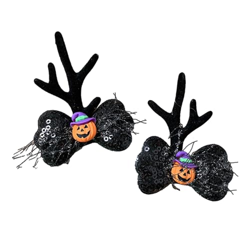 ZHOUSUFEN Halloween-Haarspange für alle Altersgruppen, Entenschnabel-Clip, Seitenclip, Urlaubs-Haarspangen für Kinder und Erwachsene von ZHOUSUFEN