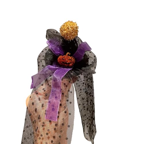 ZHOUSUFEN Halloween-Kopfschmuck, Spitzenband, Haarspange, Kürbis-Haarspange, starker Halt, Haarnadel für Mädchen ZHOUSUFEN Halloween-Kopfschmuck, Spitzenband, Haarspange, Kürbis-Haarspange, starker Halt, Haarnadel für Mädchen von ZHOUSUFEN