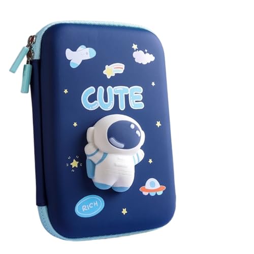 ZHOUXYFDC Etui Schule 3D-Dekompressions-Federmäppchen Cartoon Federmäppchen niedlich Bleistiftbox Schule Schreibwaren Box Student Federtasche Kinder Schulbedarf(Big Style B1) von ZHOUXYFDC