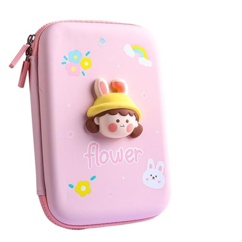 ZHOUXYFDC Etui Schule 3D-Dekompressions-Federmäppchen Cartoon Federmäppchen niedlich Bleistiftbox Schule Schreibwaren Box Student Federtasche Kinder Schulbedarf(Big Style B2) von ZHOUXYFDC