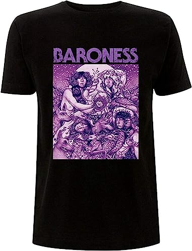 Baroness 'Purple Cover' T-Shirt Black M von ZHUANG