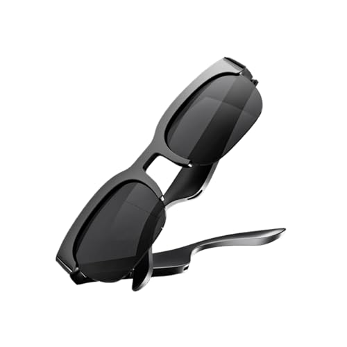 ZHUMCCY Smarte Brille für Damen,Sprachsteuerung Smarte Sonnenbrille | Anrufe UV Schutz Offenes Musik Leichtes Gestell Für Innen Außen Arbeit Sport von ZHUMCCY