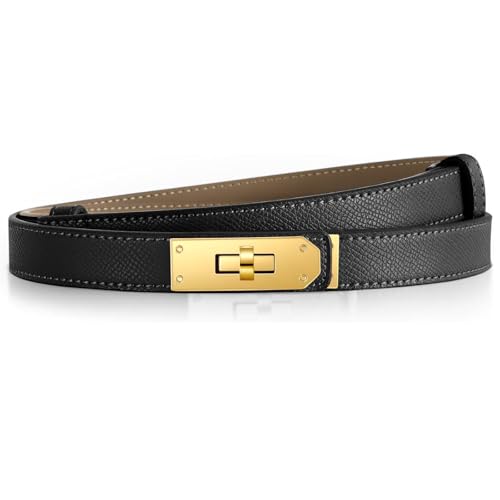 ZHUOMOT Gürtel Damen,Ledergürtel Damen,Dupes Damengürtel,Taillengürtel,Belt Women Schwarz von ZHUOMOT