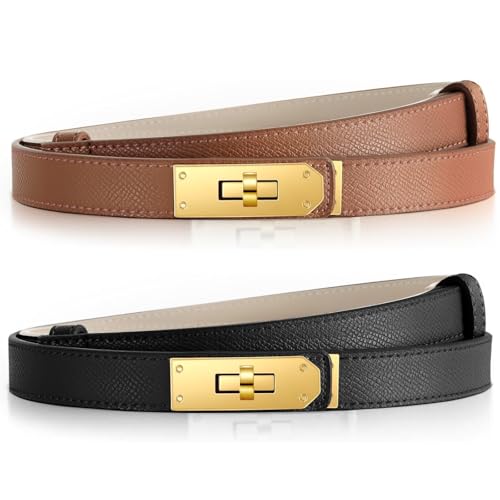 ZHUOMOT Gürtel Damen,Ledergürtel Damen,Dupes Damengürtel,Taillengürtel,Belt Women,Karamell & Schwarz ZHUOMOT Gürtel Damen,Ledergürtel Damen,Dupes Damengürtel,Taillengürtel,Belt Women,Karamell & Schwarz von ZHUOMOT