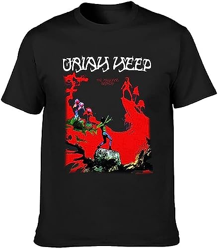 Men's Uriah Heep The Magicians Birthday T-Shirt Print Tees T Shirt O Neck T-Shirts & Hemden(3X-Large) von ZHUWWQU
