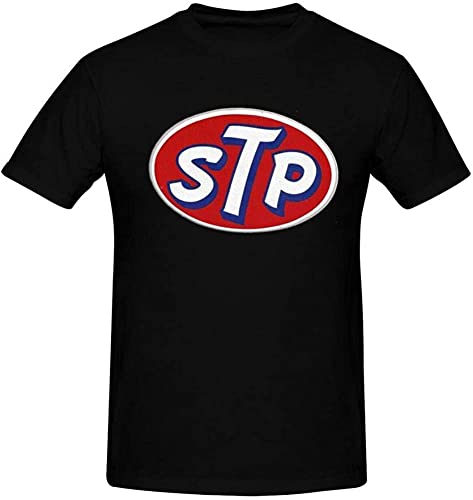 STP Round Neck Short Sleeve Cotton t-Shirt T-Shirts & Hemden(Medium) von ZHUWWQU