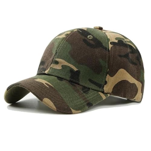 ZHjuju Baseballkappen,Baseball Cap Camouflage Hut Unisex Baseballmütze Herrenmode Dünnschliff Atmungsaktiv Strand Sonnenhut Kappe Hut Cap Baseballkappe von ZHjuju