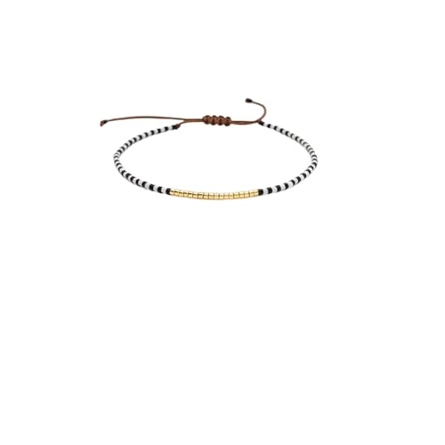 Armbänder für Frauen Schmuck Handgemachte Perlenarmband Boho zierliche Glassamen Schmuck Minimalistisch Pulseras Femme von ZIAFRPN