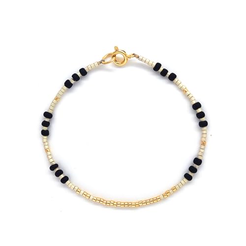 Armband für Frauen Schmuck Geschenk Zierliche Einfache Dünne Perlen Armbänder Sets Pulseras Mujer Femme von ZIAFRPN