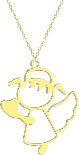 Engel Geschenk zu ihrem schlichten Schmuck von ZIAFRPN