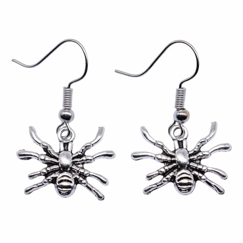 Mode Handgemachte Antik Silber Farbe Spinne Anhänger Ohrringe Vintage Ohrringe Mode Handgemachte Antik Silber Farbe Spinne Anhänger Ohrringe Vintage Ohrringe von ZIAFRPN