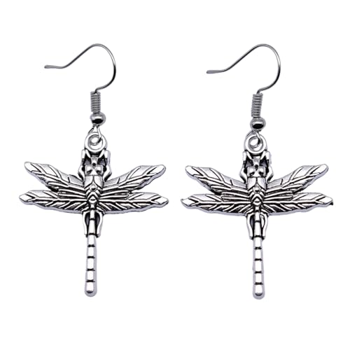 Vintage 2 Farben 31x28mm Libelle Charms Ohrringe Fit Frauen Party Geschenk Schmuck Kunsthandwerk von ZIAFRPN