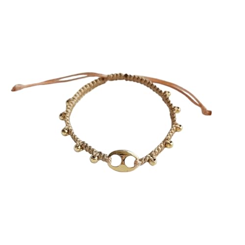 ZIAFRPN 2022 Vintage Armbänder handgemachte geflochtene Seil Armband für Frauen Accessoires Perle Stern Charm Pulseras Femme Schmuck von ZIAFRPN