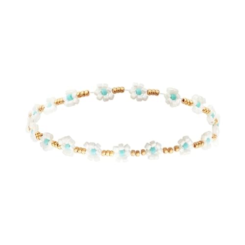 ZIAFRPN Blume Daisy Armbänder Schmuck Geschenk für Mädchen Boho Sommer Strand Armband für Frauen Pulseras Femme Accessoires von ZIAFRPN